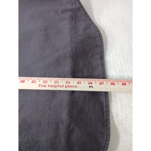 Smith’s Workwear Sherpa Lined Canvas Vest L Brown Zip Front Utility Outdoor - Picture 13 of 13